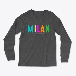 Milan New Hampshire Color Pop Light Soft Long Sleeve T-Shirt