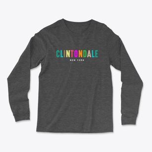 Clintondale New York Color Pop Light Soft Long Sleeve T-Shirt