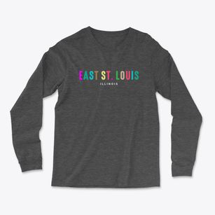 East St. Louis Illinois Color Pop Light Soft Long Sleeve T-Shirt