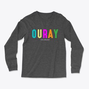 Ouray Colorado Color Pop Light Soft Long Sleeve T-Shirt