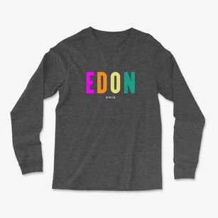 Edon Ohio Color Pop Light Soft Long Sleeve T-Shirt