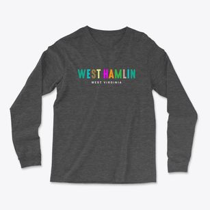 West Hamlin West Virginia Color Pop Light Soft Long Sleeve T-Shirt