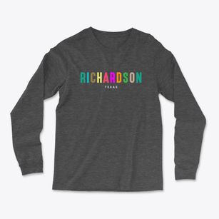 Richardson Texas Color Pop Light Soft Long Sleeve T-Shirt