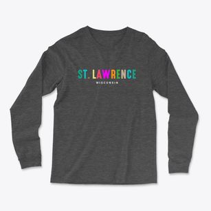 St. Lawrence Wisconsin Color Pop Light Soft Long Sleeve T-Shirt