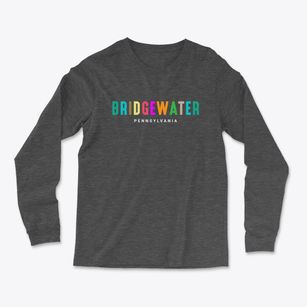 Bridgewater Pennsylvania Color Pop Light Soft Long Sleeve T-Shirt