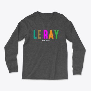 Le Ray New York Color Pop Light Soft Long Sleeve T-Shirt