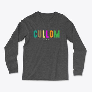 Cullom Illinois Color Pop Light Soft Long Sleeve T-Shirt