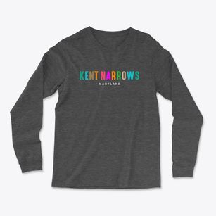 Kent Narrows Maryland Color Pop Light Soft Long Sleeve T-Shirt