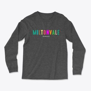Miltonvale Kansas Color Pop Light Soft Long Sleeve T-Shirt