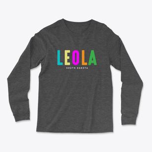 Leola South Dakota Color Pop Light Soft Long Sleeve T-Shirt