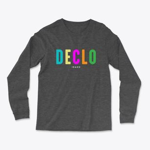 Declo Idaho Color Pop Light Soft Long Sleeve T-Shirt