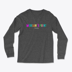Morgan's Point Texas Color Pop Light Soft Long Sleeve T-Shirt