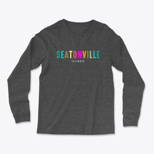 Seatonville Illinois Color Pop Light Soft Long Sleeve T-Shirt