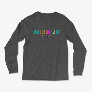 Walloon Lake Michigan Color Pop Light Soft Long Sleeve T-Shirt
