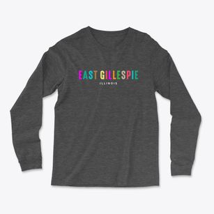 East Gillespie Illinois Color Pop Light Soft Long Sleeve T-Shirt