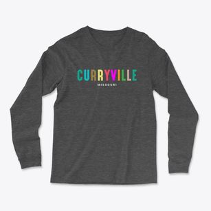 Curryville Missouri Color Pop Light Soft Long Sleeve T-Shirt