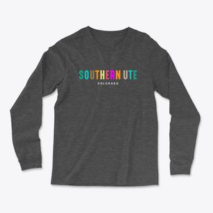 Southern Ute Colorado Color Pop Light Soft Long Sleeve T-Shirt