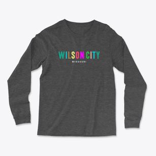 Wilson City Missouri Color Pop Light Soft Long Sleeve T-Shirt