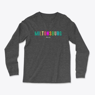 Miltonsburg Ohio Color Pop Light Soft Long Sleeve T-Shirt