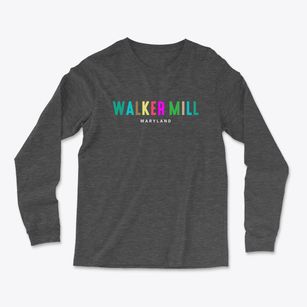 Walker Mill Maryland Color Pop Light Soft Long Sleeve T-Shirt