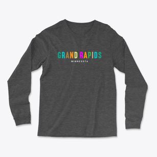 Grand Rapids Minnesota Color Pop Light Soft Long Sleeve T-Shirt