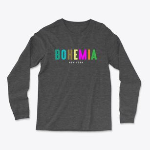 Bohemia New York Color Pop Light Soft Long Sleeve T-Shirt