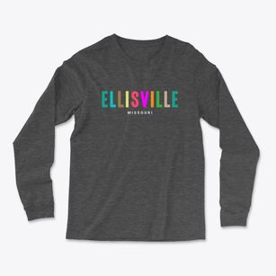 Ellisville Missouri Color Pop Light Soft Long Sleeve T-Shirt