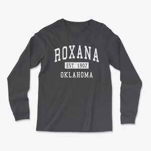 Roxana Oklahoma Classic Established Light Soft Long Sleeve T-Shirt