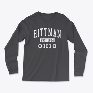 Rittman Ohio Classic Established Light Soft Long Sleeve T-Shirt