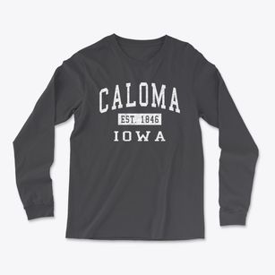 Caloma Iowa Classic Established Light Soft Long Sleeve T-Shirt