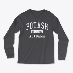 Potash Alabama Classic Established Light Soft Long Sleeve T-Shirt