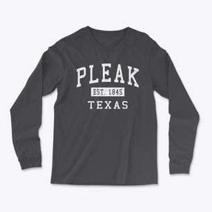 Pleak Texas Classic Established Light Soft Long Sleeve T-Shirt