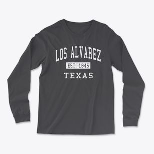 Los Alvarez Texas Classic Established Light Soft Long Sleeve T-Shirt