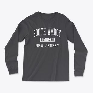 South Amboy New Jersey Classic Established Light Soft Long Sleeve T-Shirt