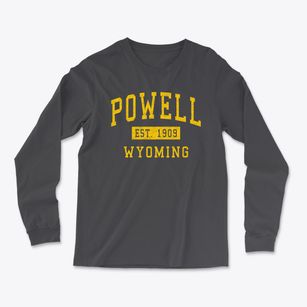 Powell Wyoming Classic Established Light Soft Long Sleeve T-Shirt