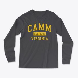 Camm Virginia Classic Established Light Soft Long Sleeve T-Shirt