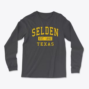 Selden Texas Classic Established Light Soft Long Sleeve T-Shirt