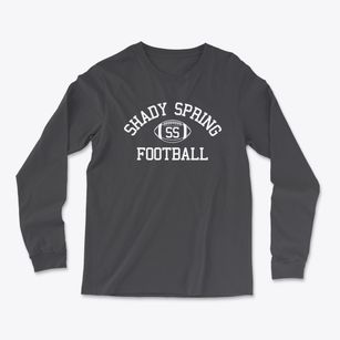 Shady Spring Junior High School Classic Football Light Soft Long Sleeve T-Shirt