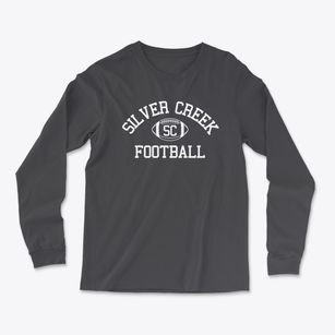 Silver Creek High School Classic Football Light Soft Long Sleeve T-Shirt