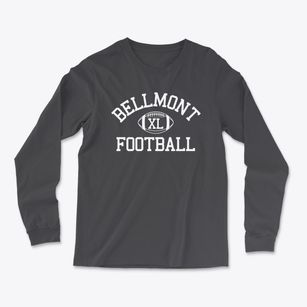 Bellmont High School Classic Football Light Soft Long Sleeve T-Shirt