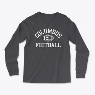 Columbus Catholic High School Classic Football Light Soft Long Sleeve T-Shirt