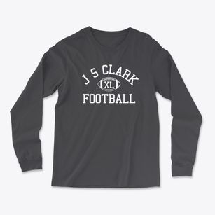 J S Clark Magnet School Classic Football Light Soft Long Sleeve T-Shirt