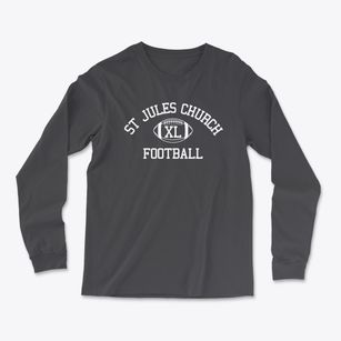 St Jules Church Classic Football Light Soft Long Sleeve T-Shirt