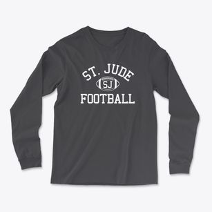 Saint Jude School Classic Football Light Soft Long Sleeve T-Shirt
