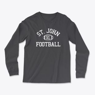 Saint John Lutheran School Classic Football Light Soft Long Sleeve T-Shirt