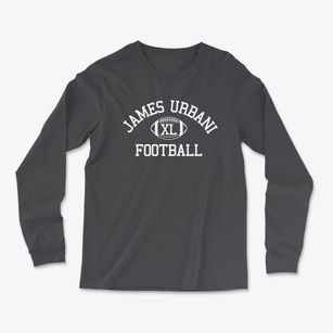 James Urbani Institute For Language Dev Classic Football Light Soft Long Sleeve T-Shirt