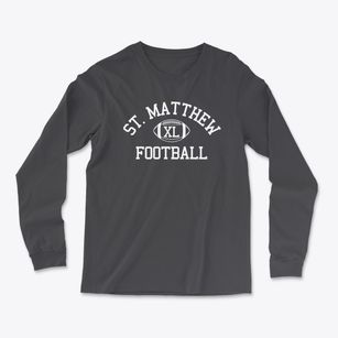 Saint Matthew Catholic School Classic Football Light Soft Long Sleeve T-Shirt