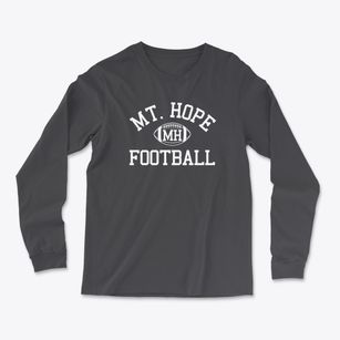 Mt. Hope High School Classic Football Light Soft Long Sleeve T-Shirt