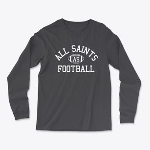 All Saints Episcopal School Classic Football Light Soft Long Sleeve T-Shirt