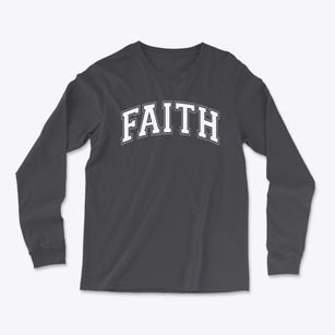 Faith Baptist Academy Varsity Arch Light Soft Long Sleeve T-Shirt